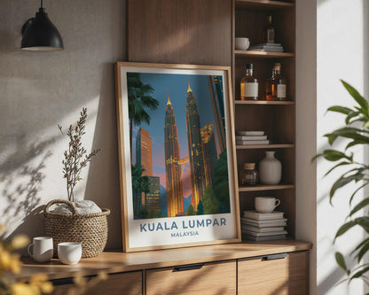 Kuala Lumpur Poster - WanderWall