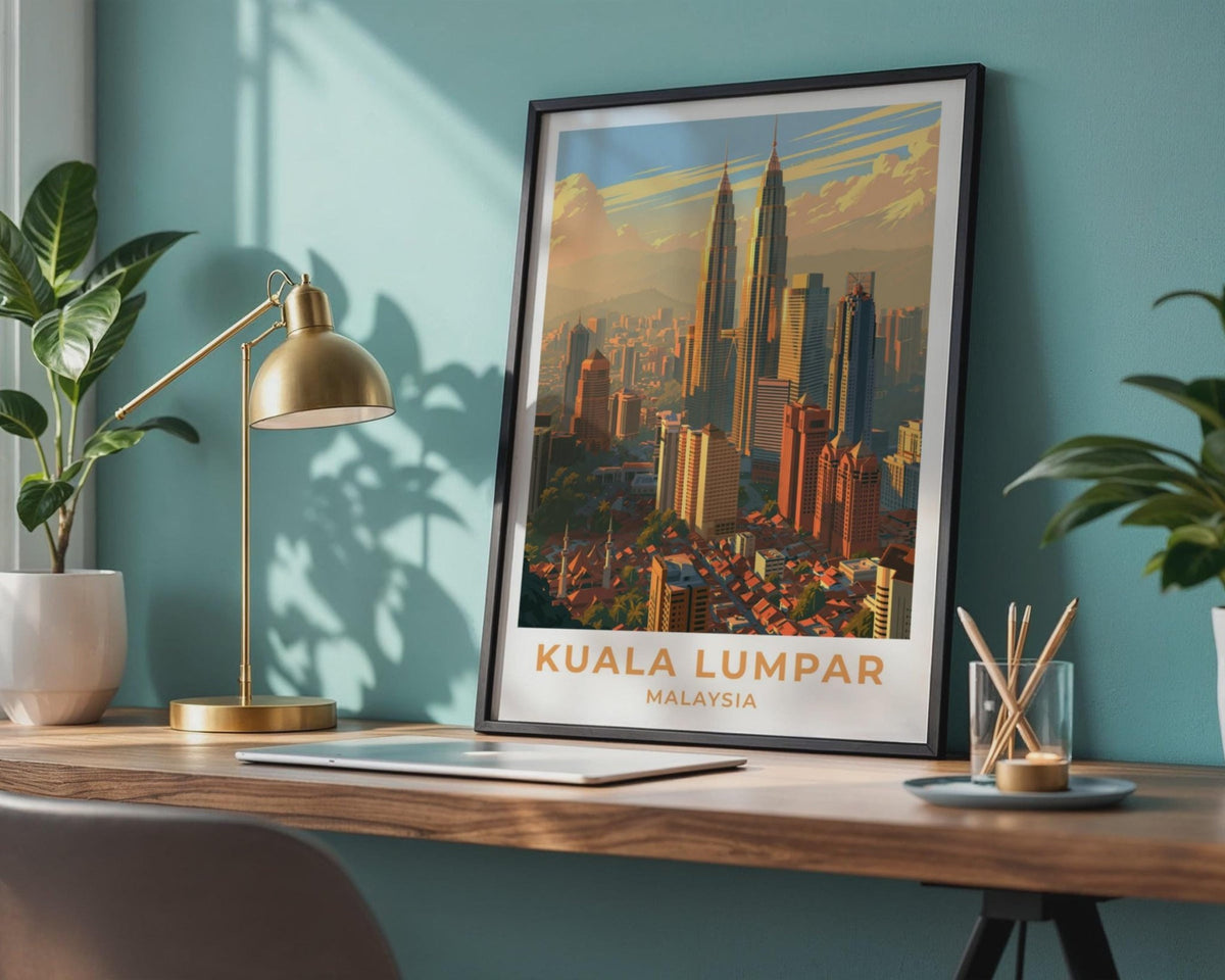 Kuala Lumpur Poster - WanderWall