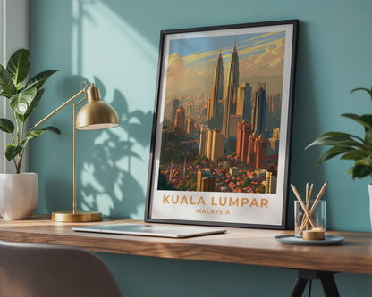 Kuala Lumpur Poster - WanderWall