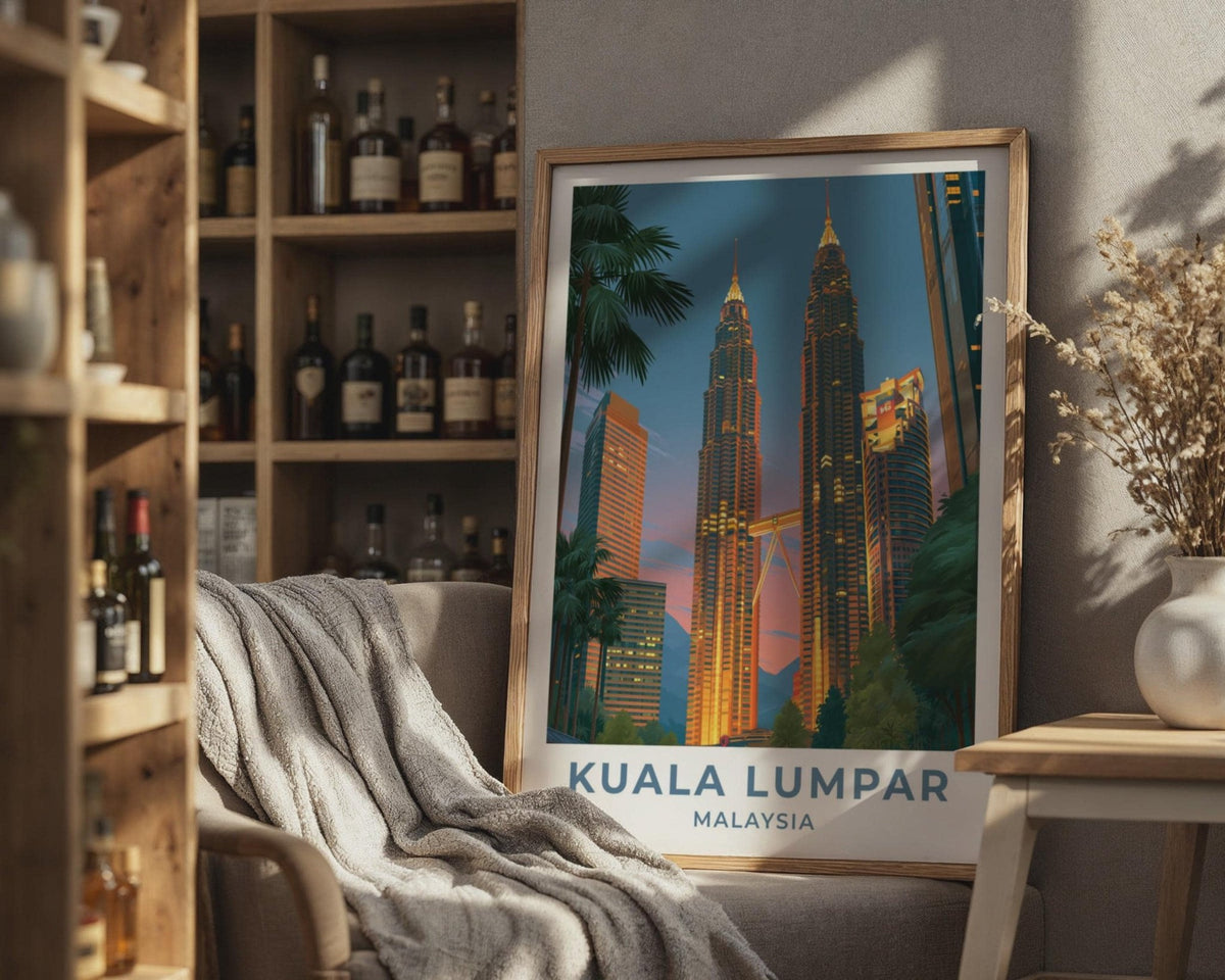 Kuala Lumpur Poster - WanderWall