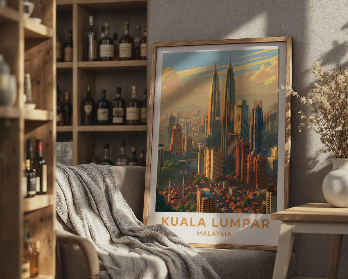 Kuala Lumpur Poster - WanderWall