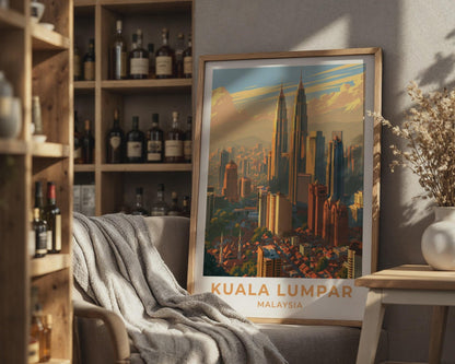 Kuala Lumpur Poster - WanderWall