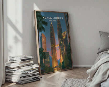 Kuala Lumpur Poster - WanderWall