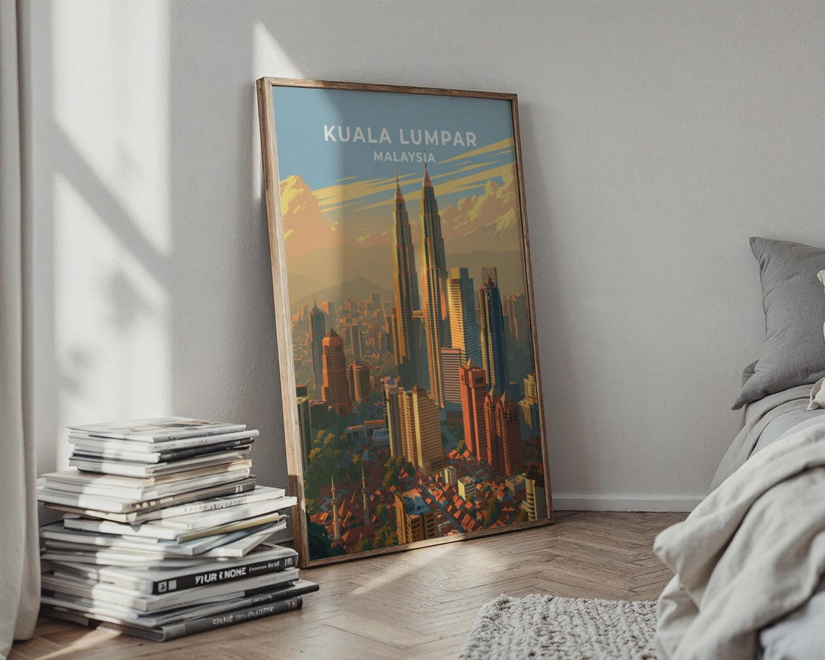 Kuala Lumpur Poster - WanderWall