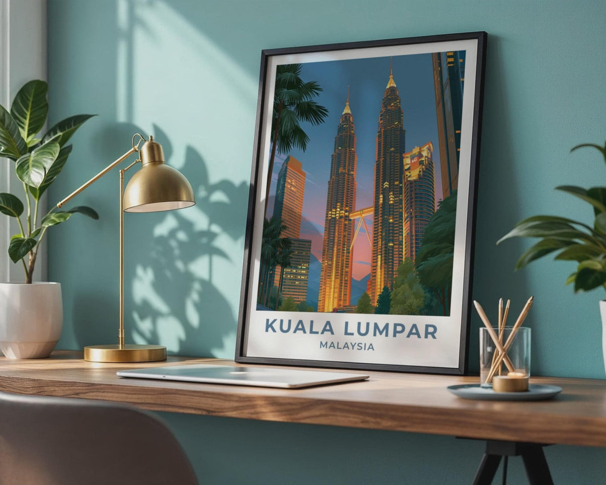 Kuala Lumpur Poster - WanderWall