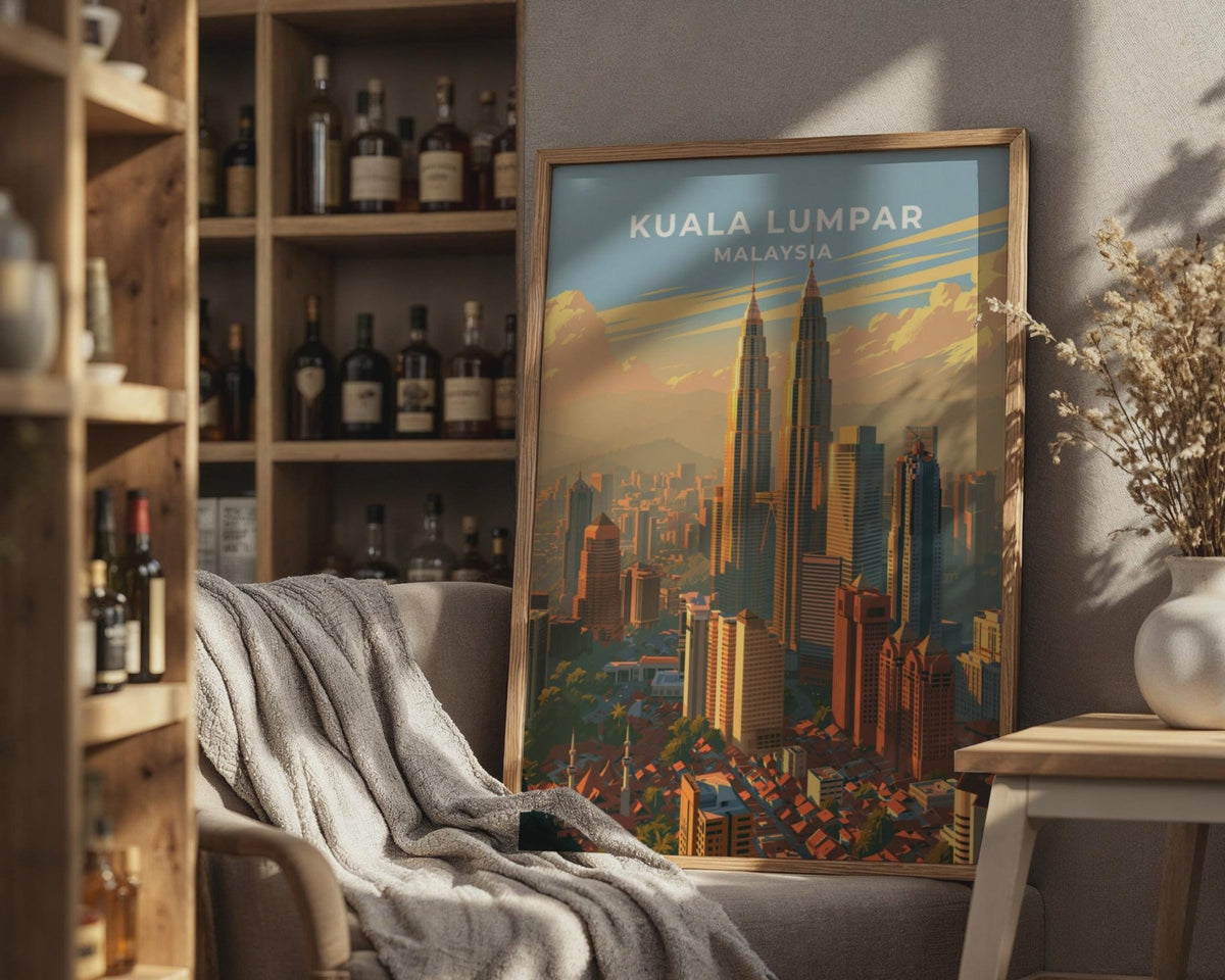 Kuala Lumpur Poster - WanderWall