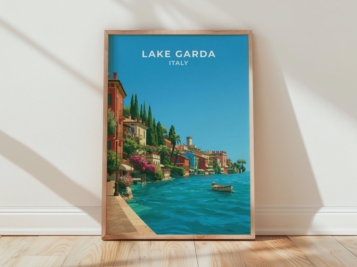 Lake Garda Poster - WanderWall