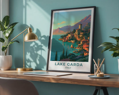 Lake Garda Poster - WanderWall