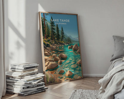 Lake Tahoe Poster - WanderWall