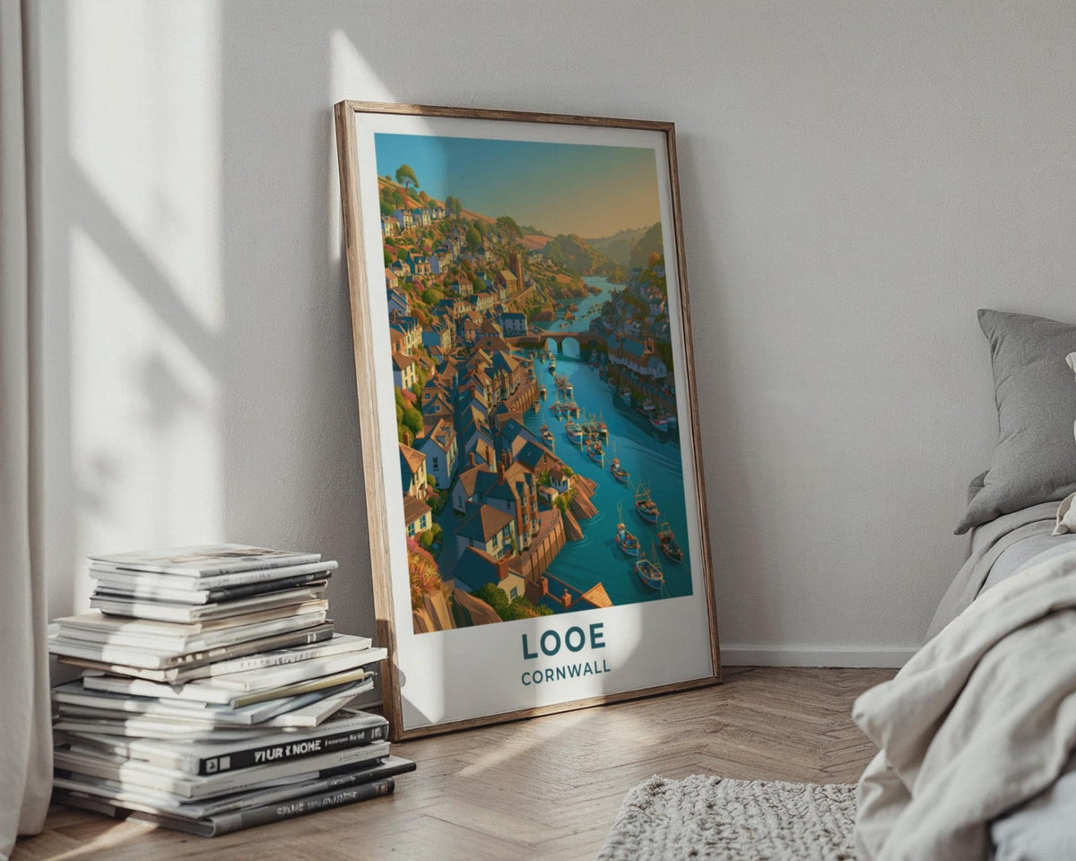 Looe Poster - WanderWall