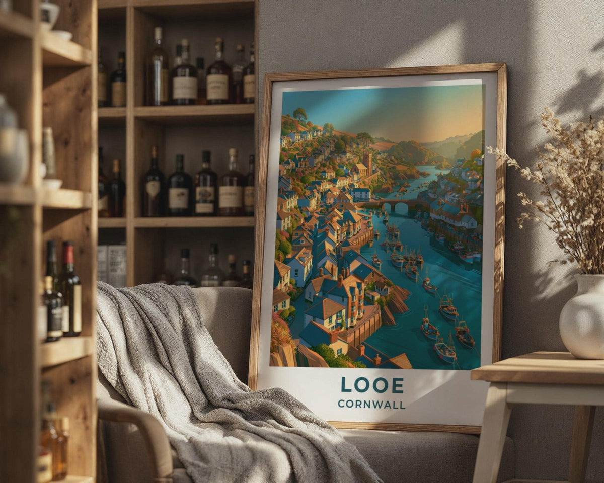 Looe Poster - WanderWall