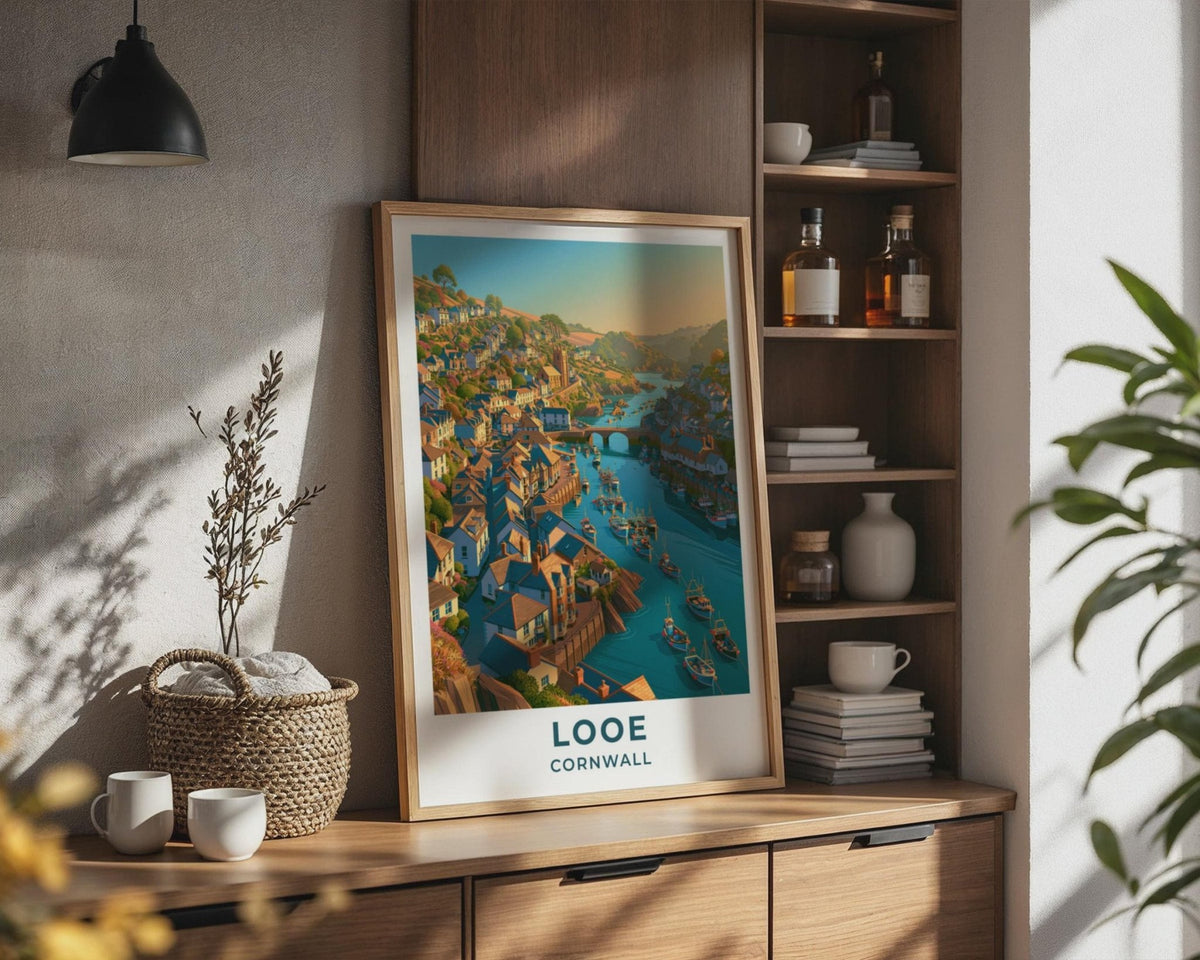 Looe Poster - WanderWall