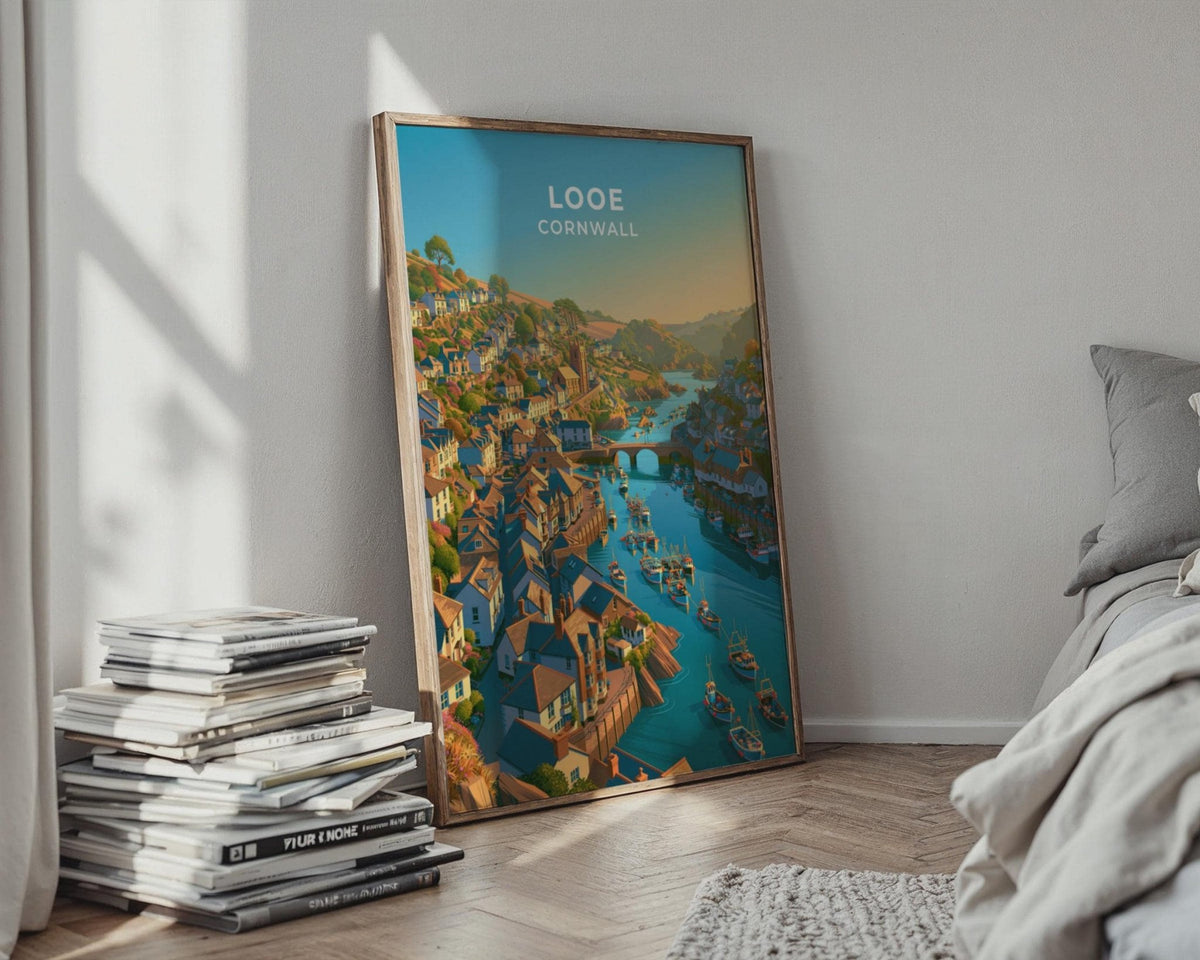 Looe Poster - WanderWall