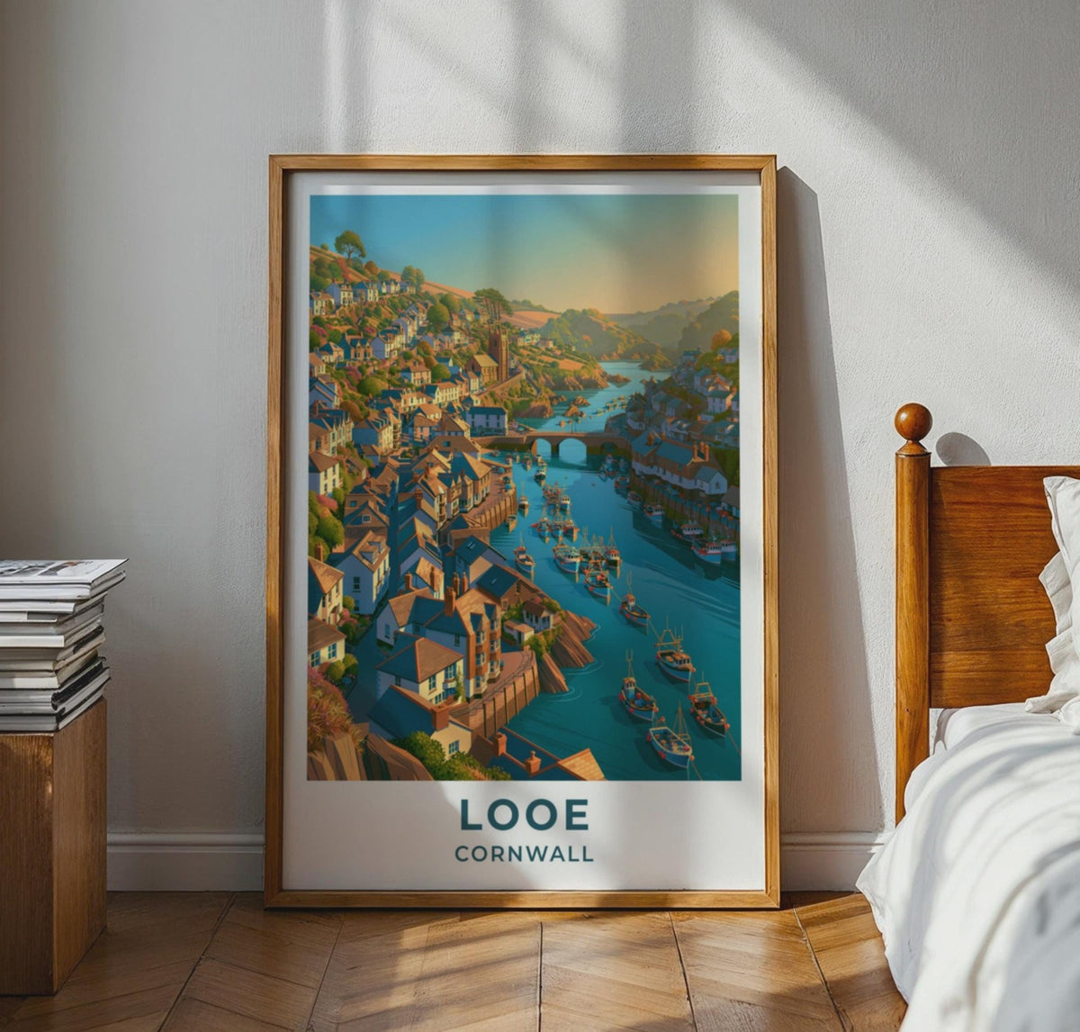 Looe Poster - WanderWall