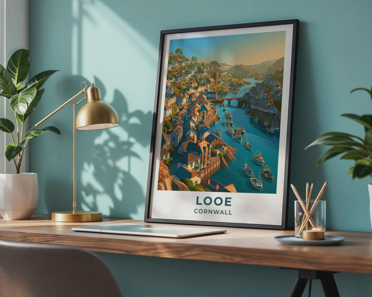Looe Poster - WanderWall