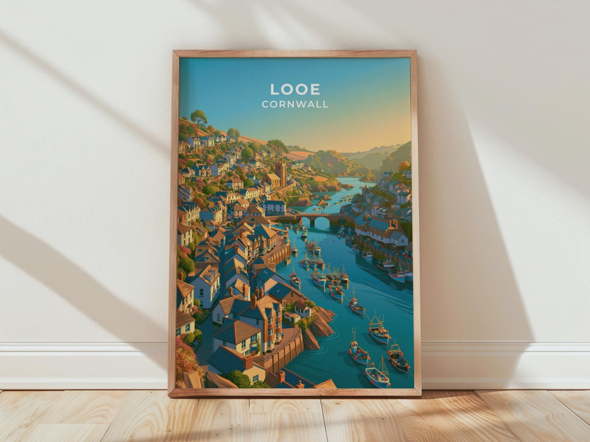 Looe Poster - WanderWall