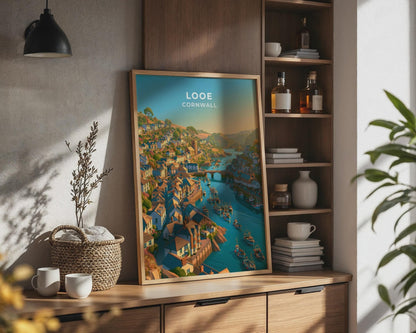 Looe Poster - WanderWall