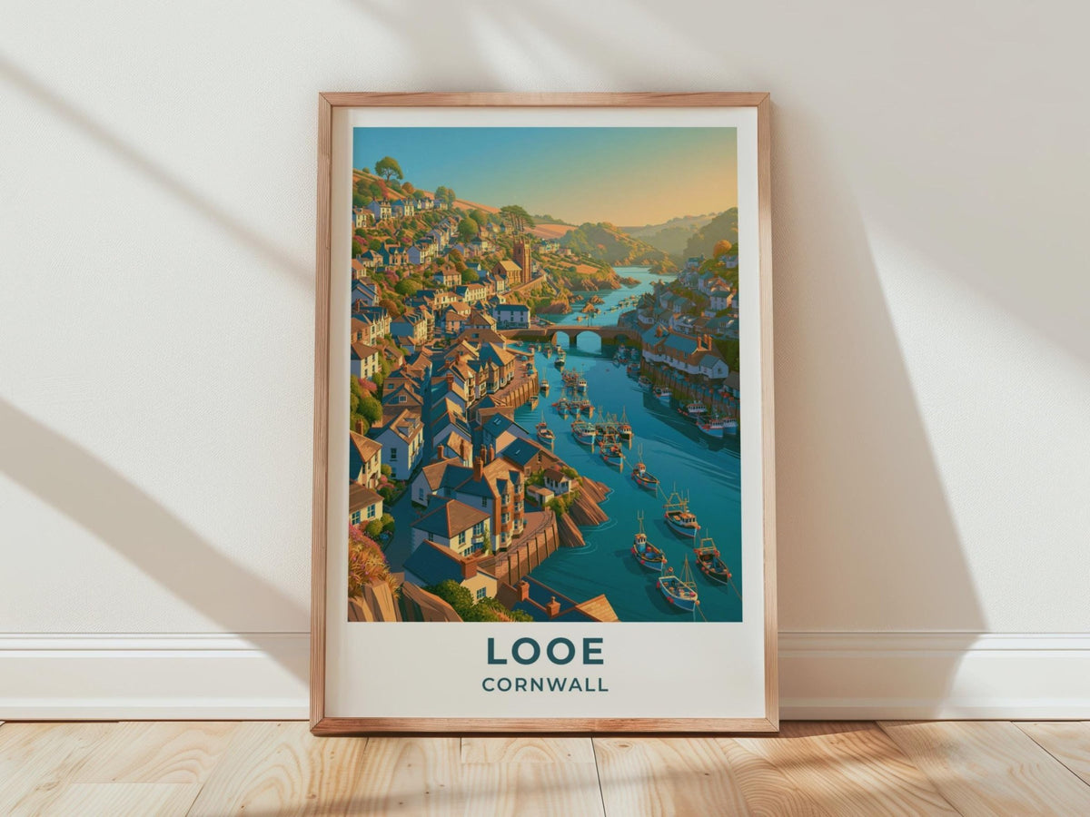 Looe Poster - WanderWall
