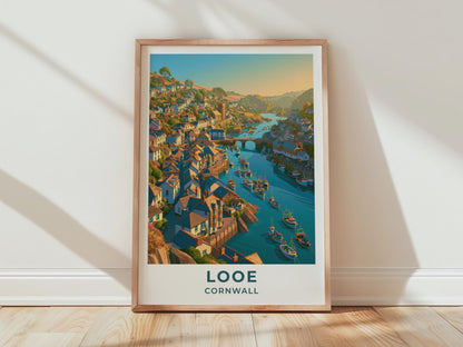Looe Poster - WanderWall