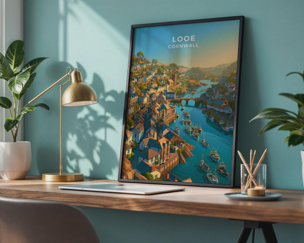 Looe Poster - WanderWall