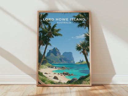 Lord Howe Island Poster - WanderWall