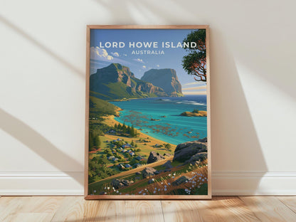 Lord Howe Island Poster - WanderWall