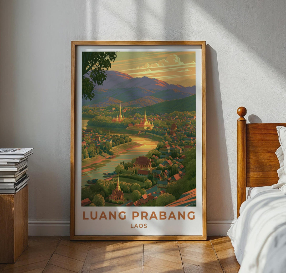 Luang Prabang Poster - WanderWall