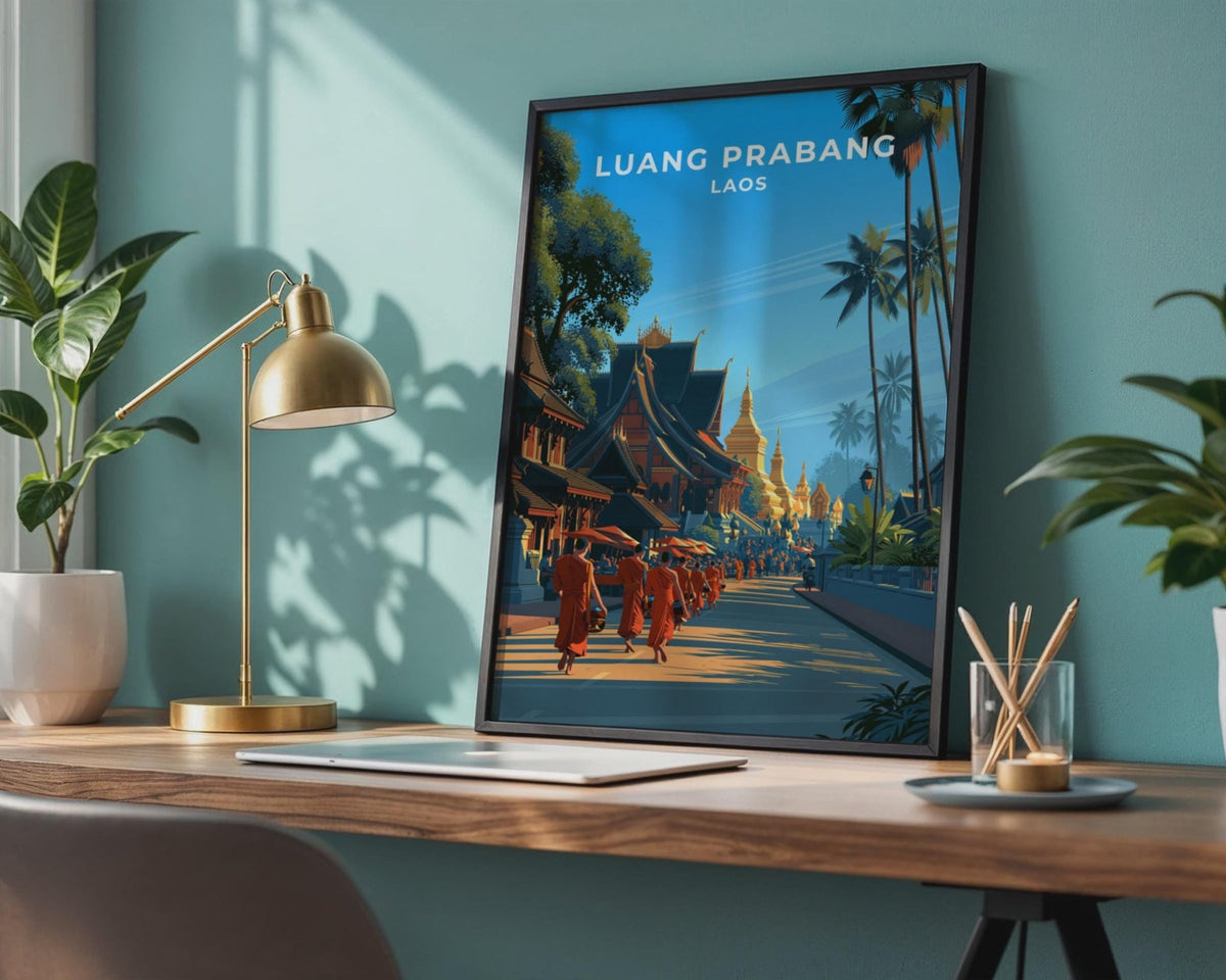 Luang Prabang Poster - WanderWall