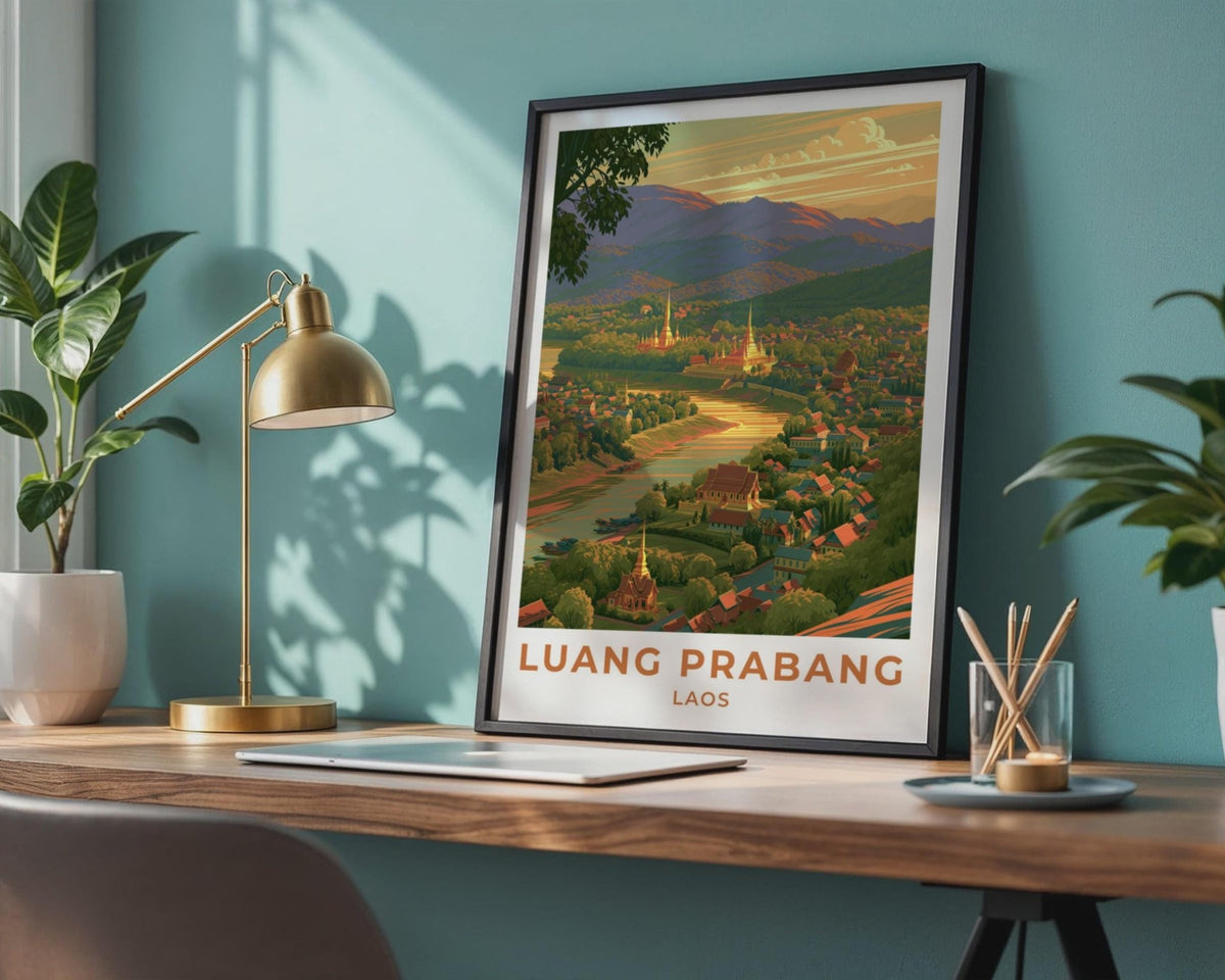 Luang Prabang Poster - WanderWall
