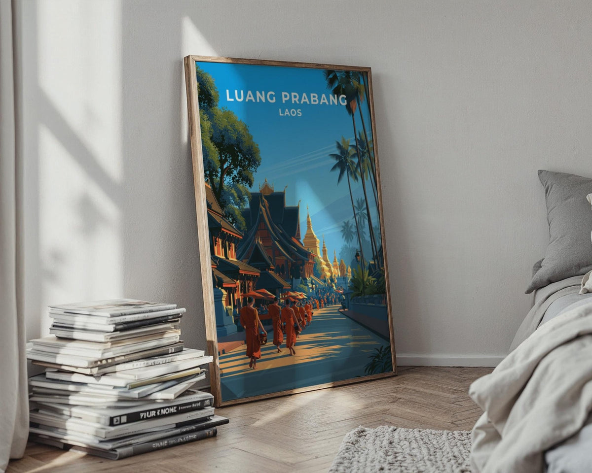 Luang Prabang Poster - WanderWall