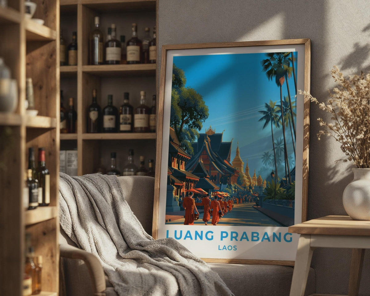 Luang Prabang Poster - WanderWall