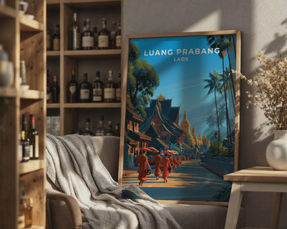 Luang Prabang Poster - WanderWall