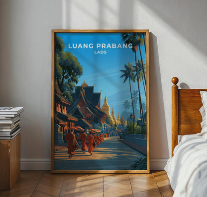 Luang Prabang Poster - WanderWall