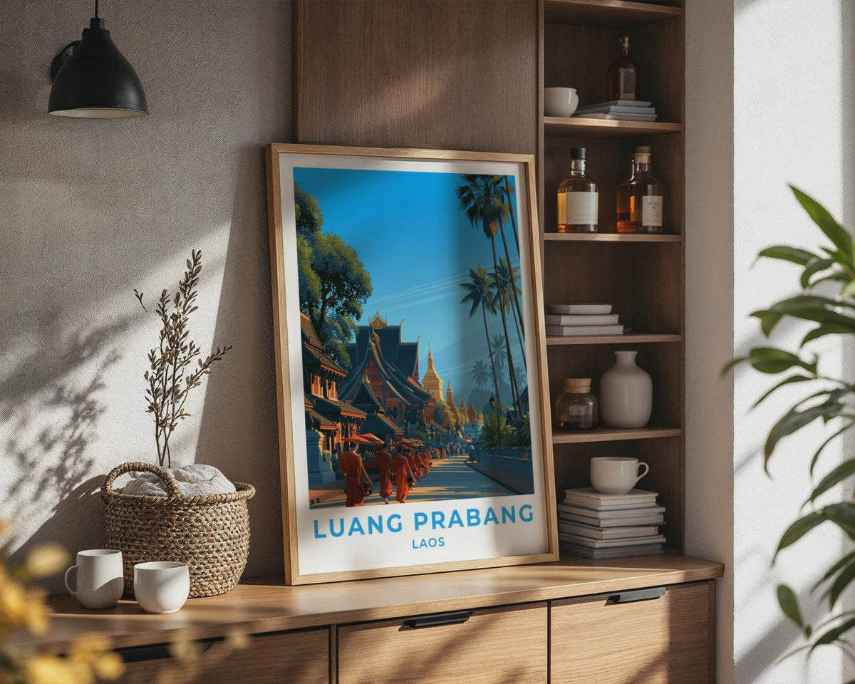 Luang Prabang Poster - WanderWall