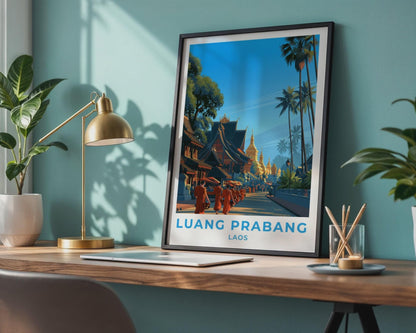 Luang Prabang Poster - WanderWall