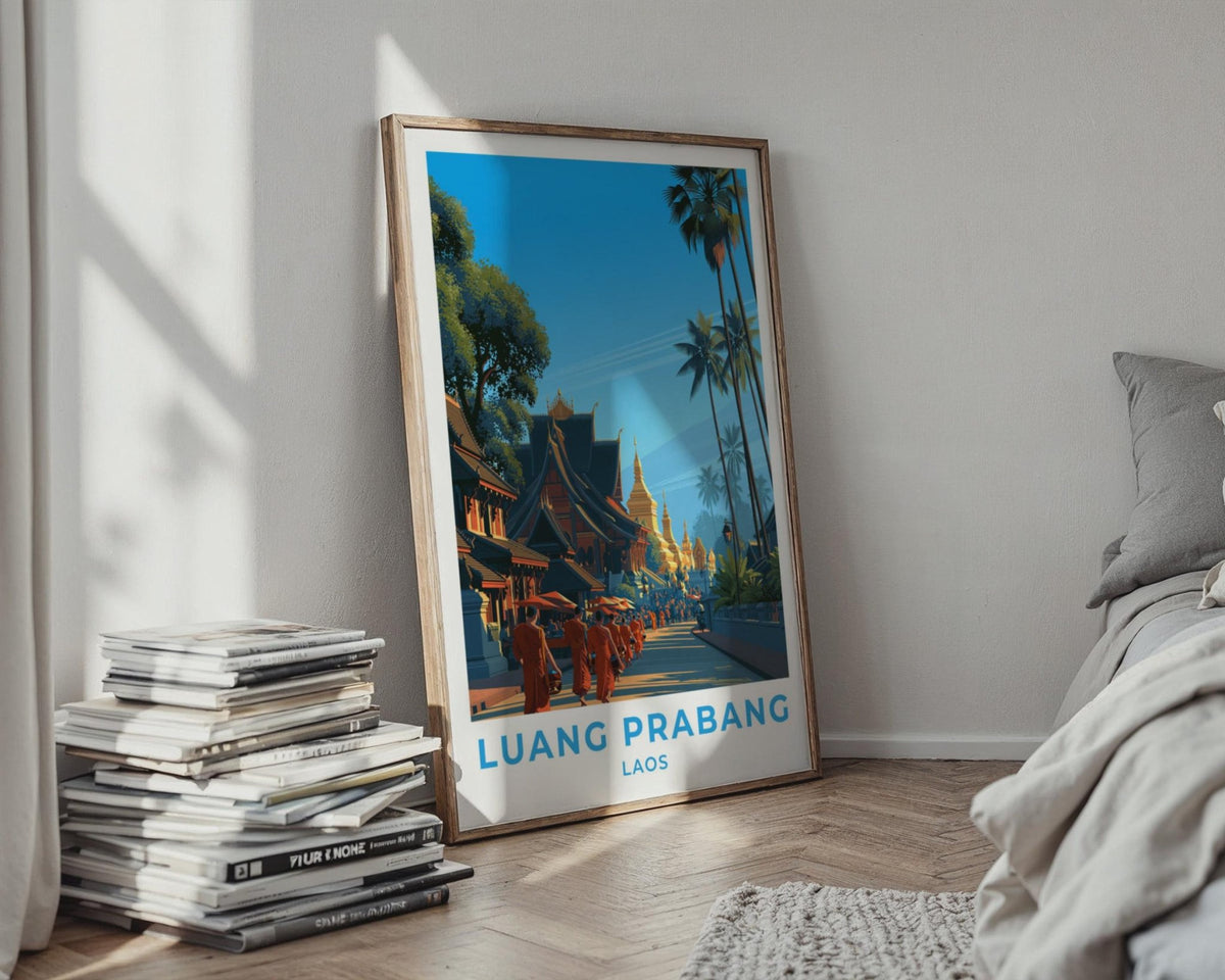 Luang Prabang Poster - WanderWall