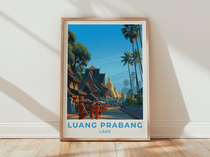 Luang Prabang Poster - WanderWall