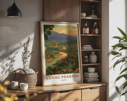 Luang Prabang Poster - WanderWall