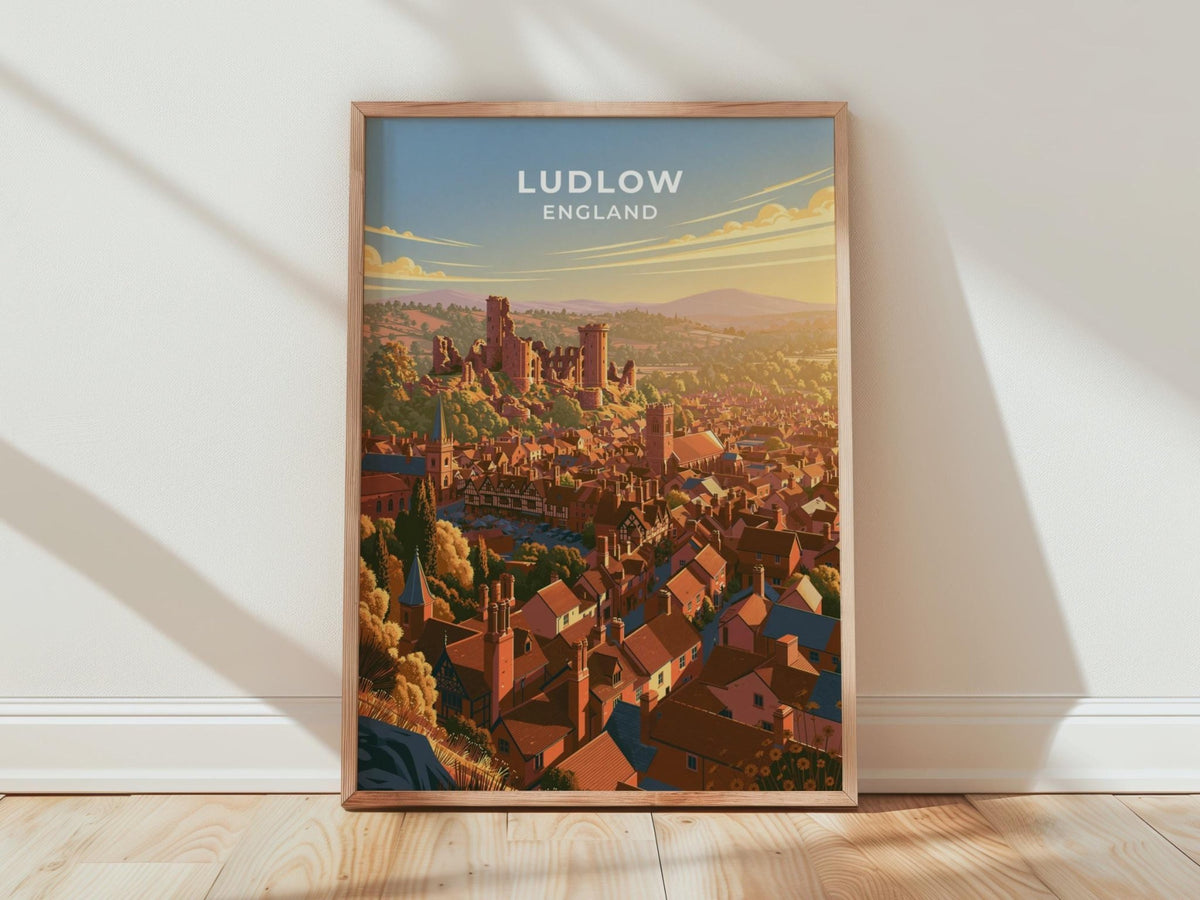 Ludlow Poster - WanderWall