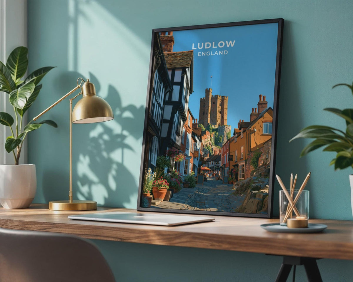 Ludlow Poster - WanderWall