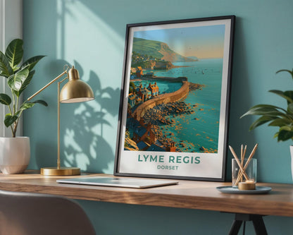 Lyme Regis Poster - WanderWall