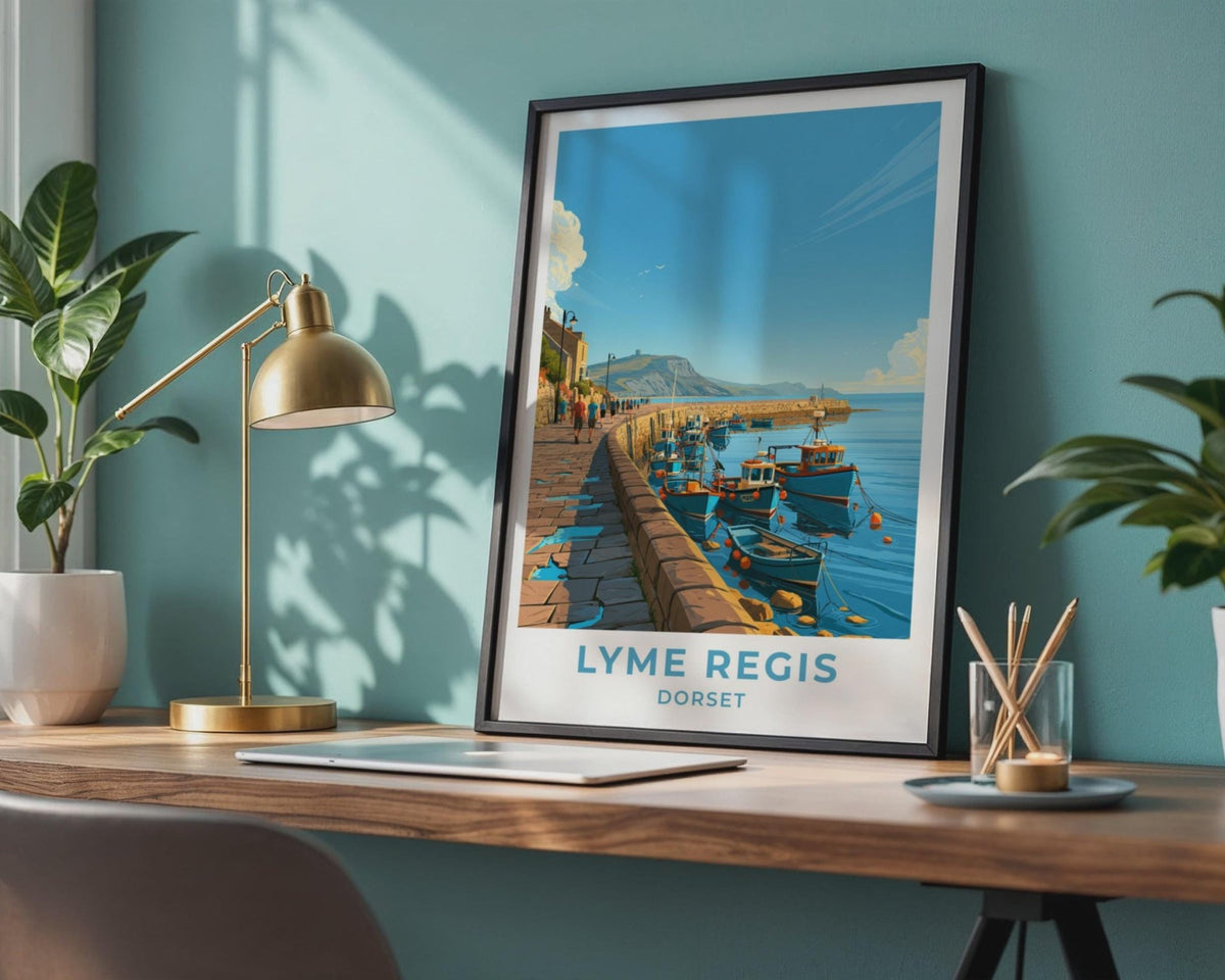 Lyme Regis Poster - WanderWall