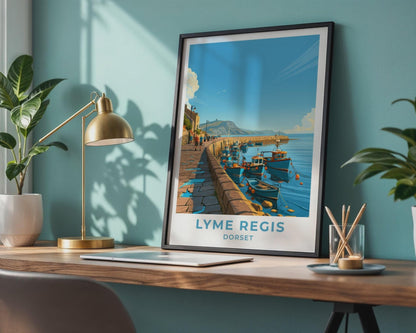 Lyme Regis Poster - WanderWall
