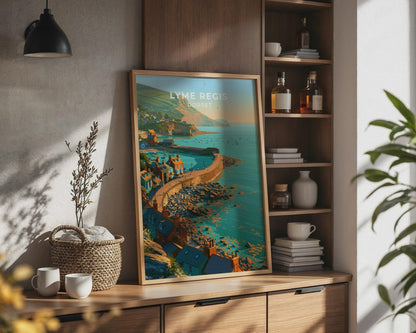 Lyme Regis Poster - WanderWall