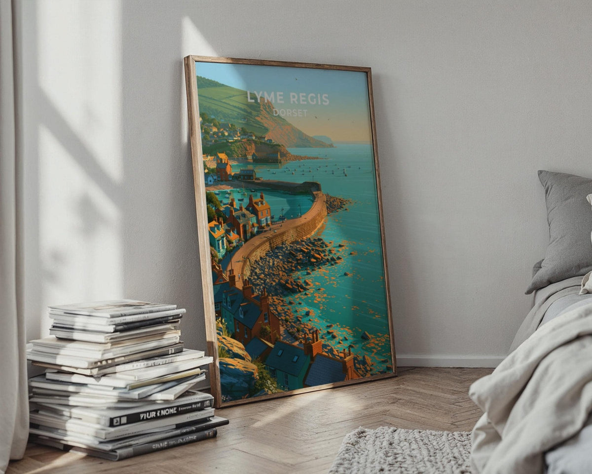 Lyme Regis Poster - WanderWall