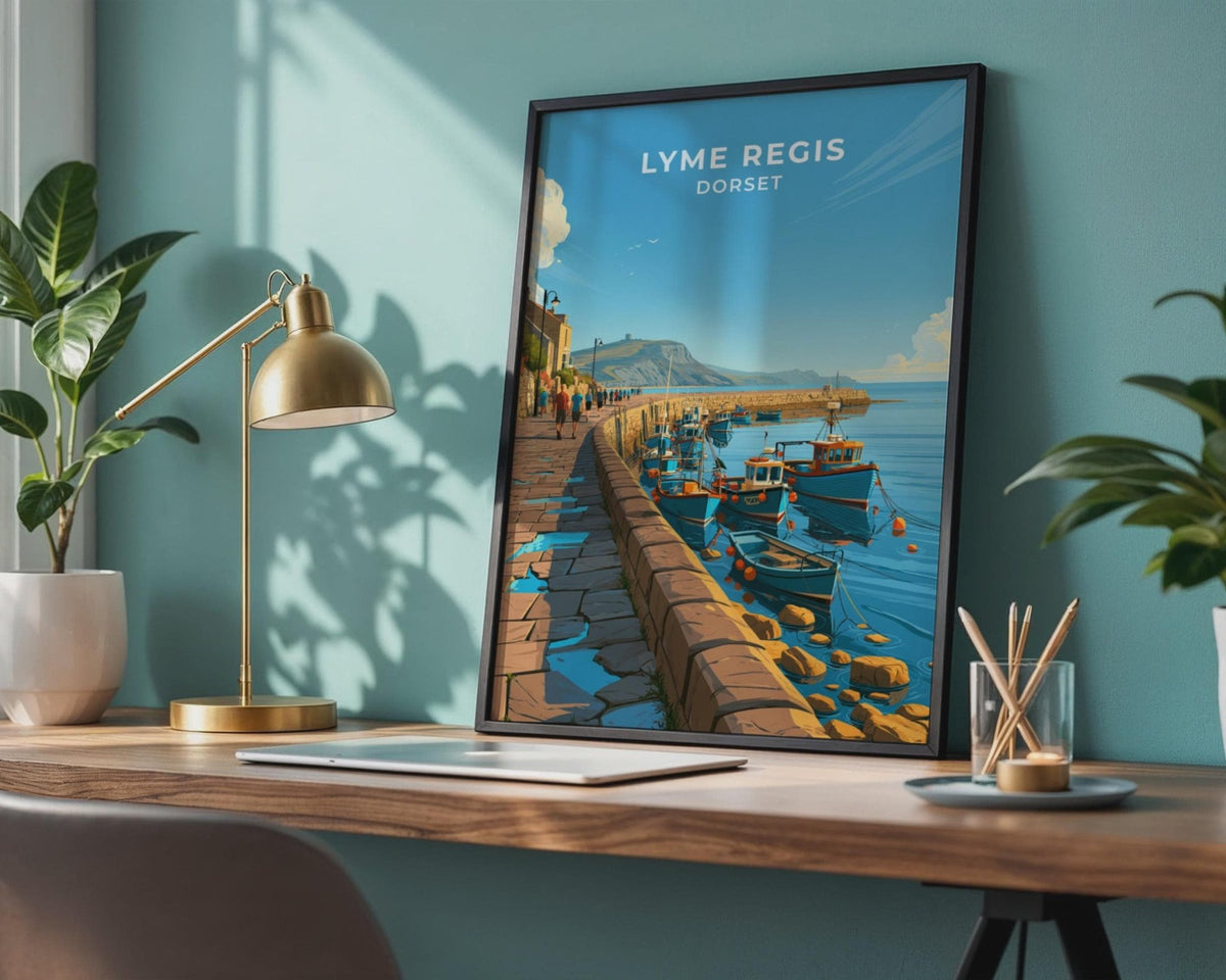 Lyme Regis Poster - WanderWall