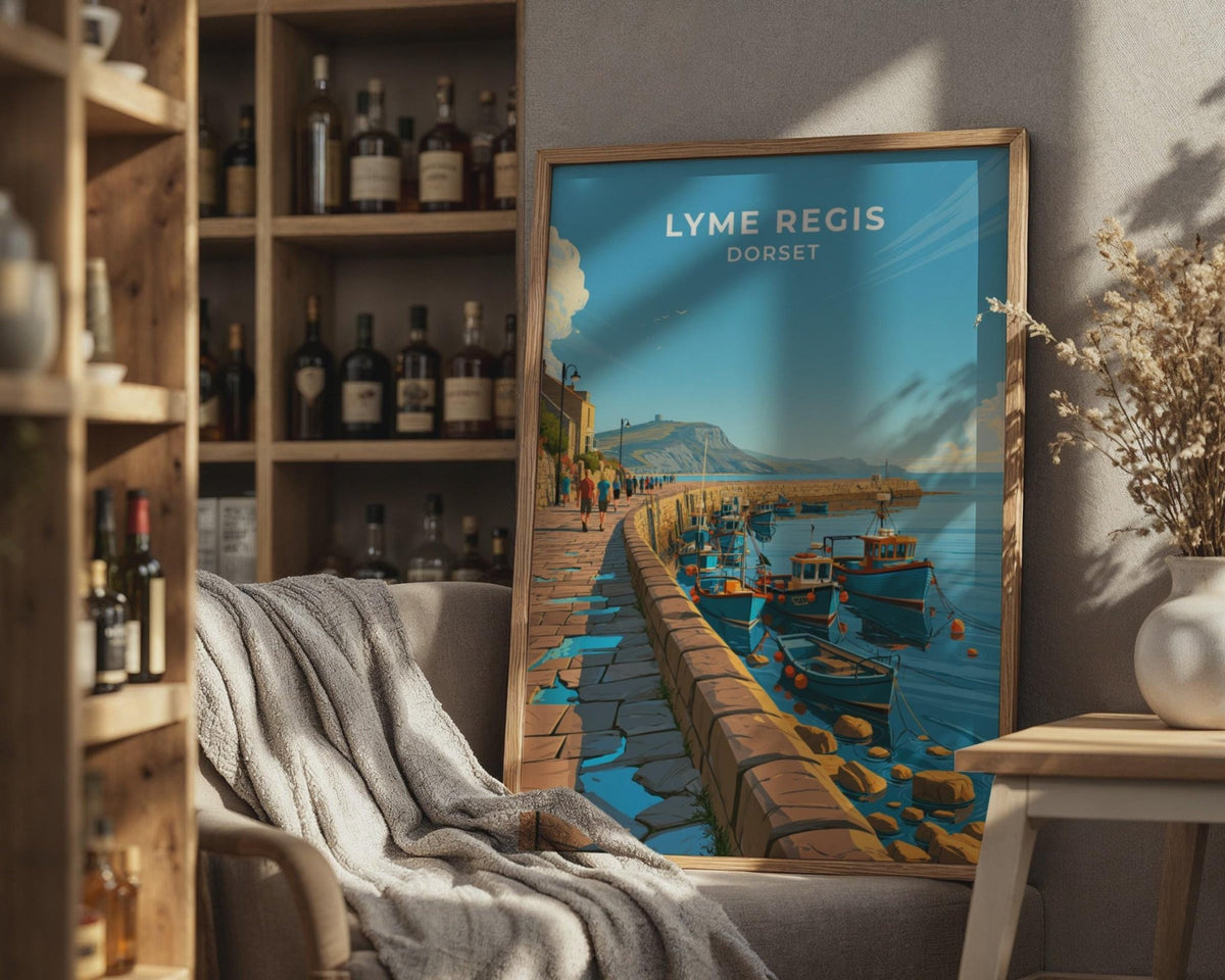 Lyme Regis Poster - WanderWall