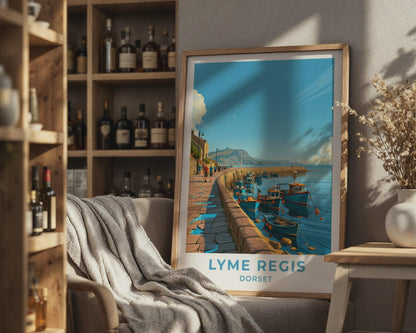 Lyme Regis Poster - WanderWall
