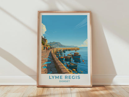 Lyme Regis Poster - WanderWall