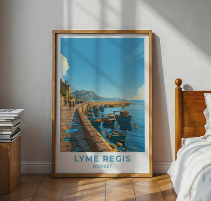 Lyme Regis Poster - WanderWall